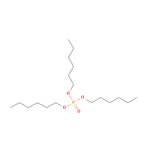 Trihexyl phosphate (CAS: 2528-39-4) - Chemical Structure and Molecular Formula 