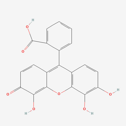 2-(4,5,6-Trihydroxy-3-oxo-3H-xanthen-9-yl)-benzoic acid (CAS: 518-41-2) - Related Chemical Product