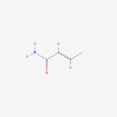 2-Butenamide (CAS: 23350-58-5) - Chemical Structure and Molecular Formula 
