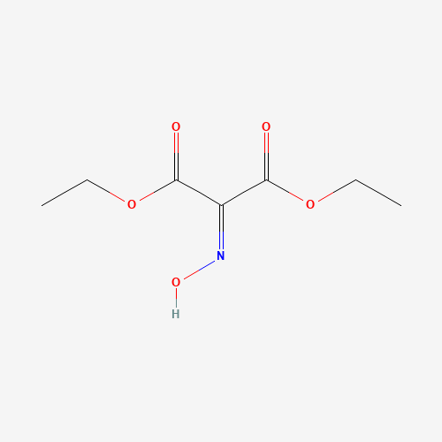 Diethyl (hydroxyimino)malonate (CAS: 6829-41-0) - Chemical Structure and Molecular Formula 