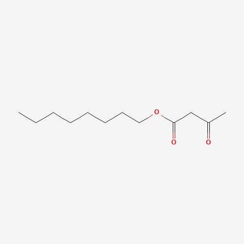 Octyl 3-oxobutanoate (CAS: 16436-00-3) - Chemical Structure and Molecular Formula 