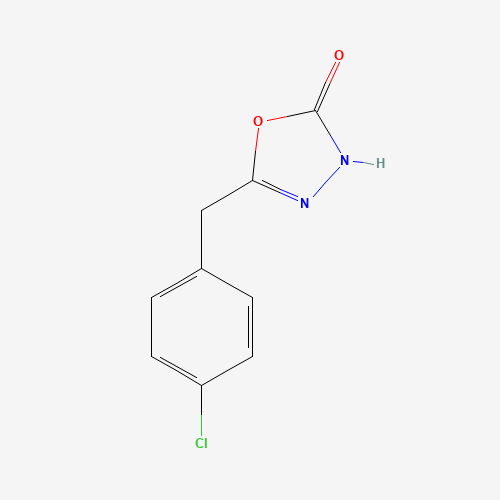 5-[(4-Chlorophenyl)methyl]-1,3,4-oxadiazol-2-ol (CAS: 34547-04-1) - Related Chemical Product