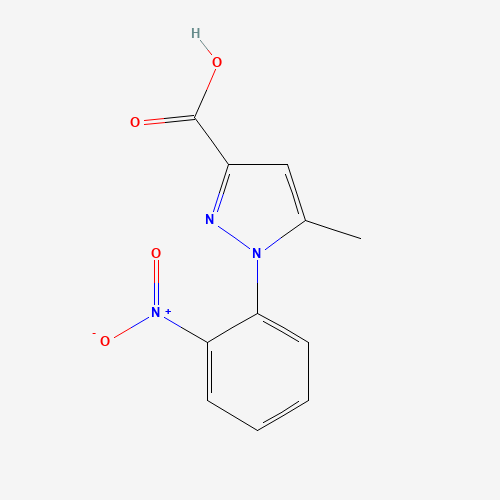 5-Methyl-1-(2-nitrophenyl)-1H-pyrazole-3-carboxylic acid (CAS: 103856-74-2) - Related Chemical Product