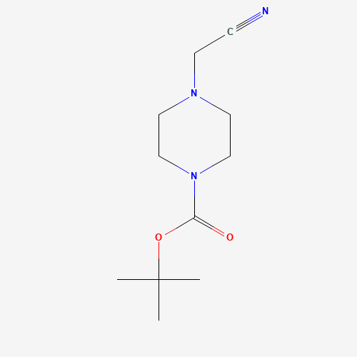 1-tert-Butyloxycarbonylpiperazine-4-acetonitrile (CAS: 77290-31-4) - Related Chemical Product