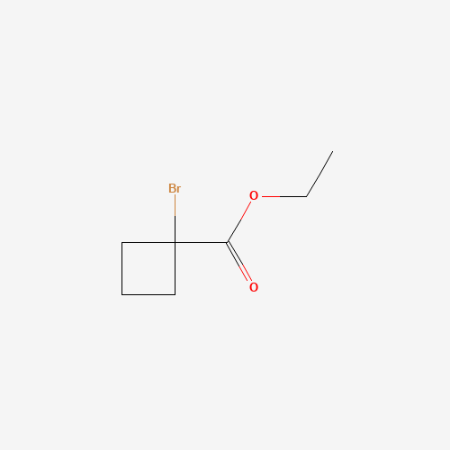 Ethyl alpha-bromocyclobutanecarboxylate (CAS: 35120-18-4) - Chemical Structure and Molecular Formula 