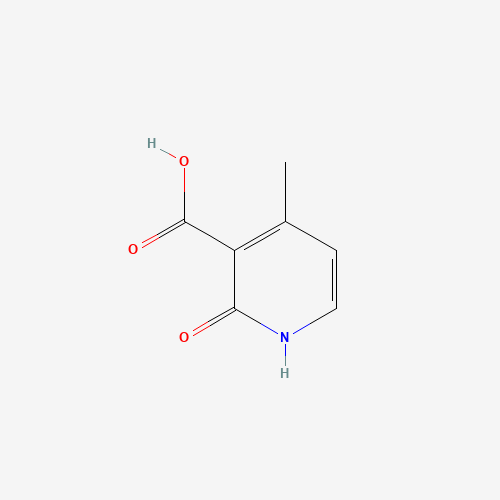 2-Hydroxy-4-methyl-nicotinic acid (CAS: 38076-81-2) - Chemical Structure and Molecular Formula 