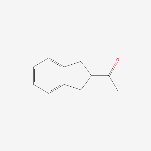 1-Indan-2-yl-ethanone (CAS: 33982-85-3) - Chemical Structure and Molecular Formula 