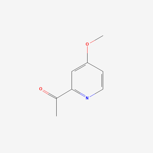 1-(4-Methoxy-pyridin-2-yl)-ethanone (CAS: 59576-28-2) - Chemical Structure and Molecular Formula 