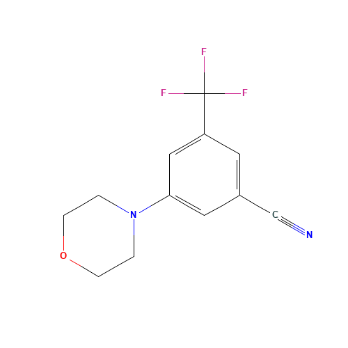 3-Morpholin-4-yl-5-trifluoromethyl-benzonitrile (CAS: 220954-14-3) - Related Chemical Product