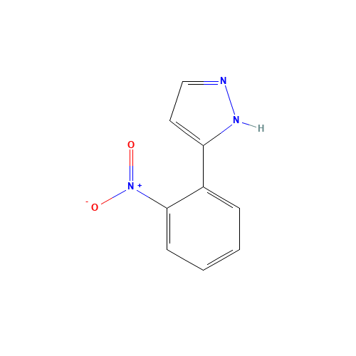 3-(2-Nitro-phenyl)-1H-pyrazole (CAS: 59844-05-2) - Related Chemical Product