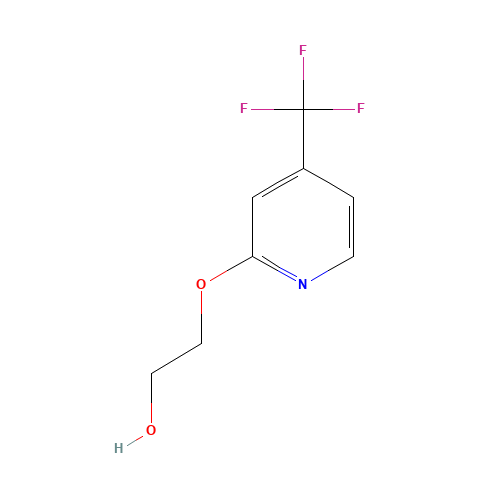 2-(4-Trifluoromethyl-pyridin-2-yloxy)-ethanol (CAS: 257295-59-3) - Related Chemical Product
