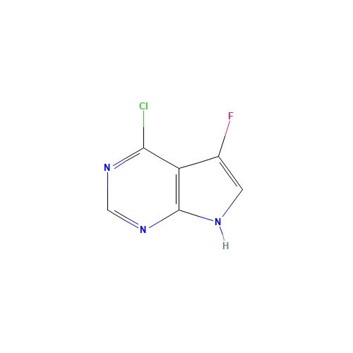 4-Chloro-5-fluoro-7H-pyrrolo[2,3-d]pyrimidine (CAS: 582313-57-3) - Related Chemical Product