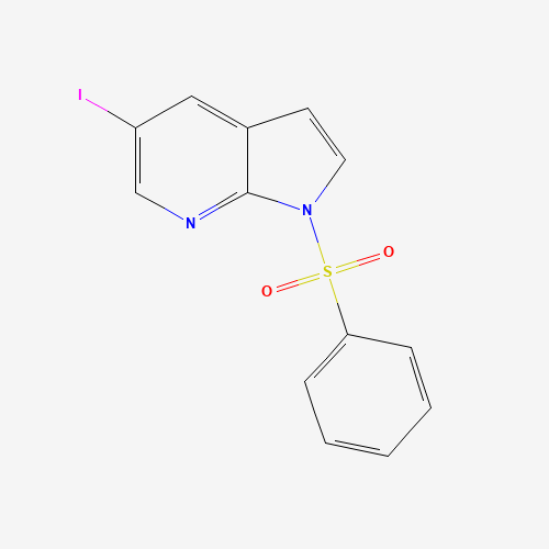 1-Benzenesulfonyl-5-iodo-1H-pyrrolo[2,3-b]pyridine (CAS: 1227268-94-1) - Related Chemical Product