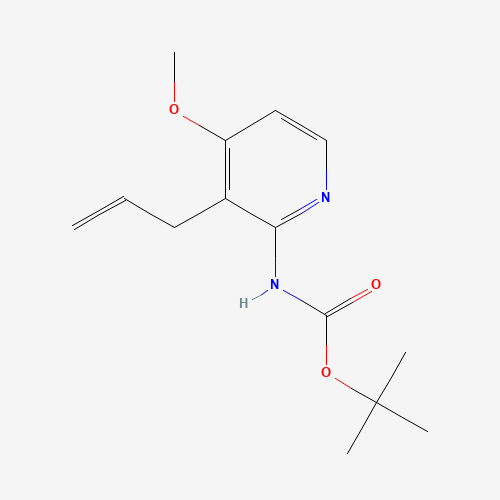 tert-Butyl (3-allyl-4-methoxypyridin-2-yl)-carbamate (CAS: 1261365-49-4) - Related Chemical Product