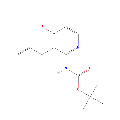 tert-Butyl (3-allyl-4-methoxypyridin-2-yl)-carbamate (CAS: 1261365-49-4) - Related Chemical Product