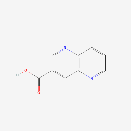 1,5-Naphthyridine-3-carboxylic acid (CAS: 90418-64-7) - Chemical Structure and Molecular Formula 