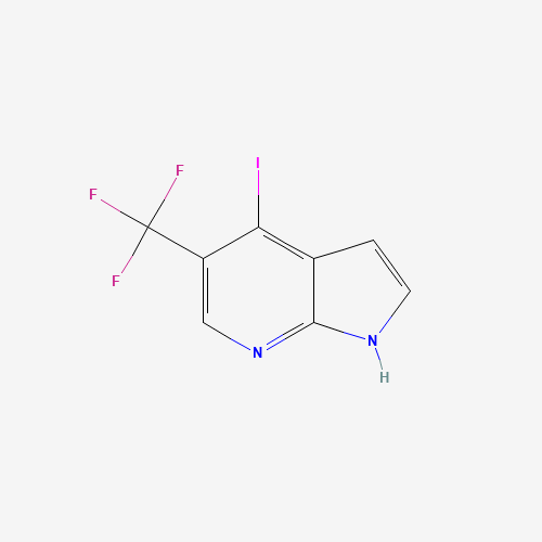 4-Iodo-5-(trifluoromethyl)-1H-pyrrolo[2,3-b]pyridine (CAS: 1261365-97-2) - Related Chemical Product