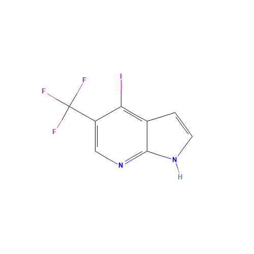 4-Iodo-5-(trifluoromethyl)-1H-pyrrolo[2,3-b]pyridine (CAS: 1261365-97-2) - Related Chemical Product