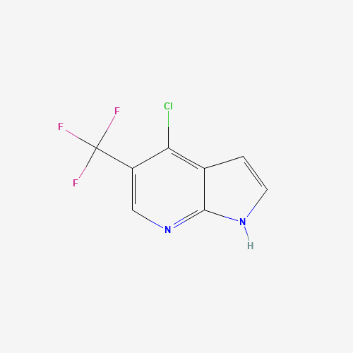 4-Chloro-5-(trifluoromethyl)-1H-pyrrolo[2,3-b]pyridine (CAS: 1196507-58-0) - Related Chemical Product