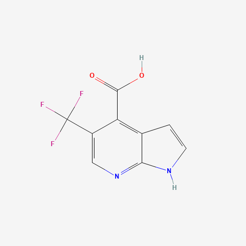 5-(Trifluoromethyl)-1H-pyrrolo[2,3-b]pyridine-4-carboxylic acid (CAS: 1260384-46-0) - Related Chemical Product