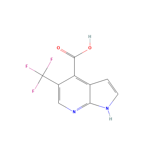 5-(Trifluoromethyl)-1H-pyrrolo[2,3-b]pyridine-4-carboxylic acid (CAS: 1260384-46-0) - Related Chemical Product