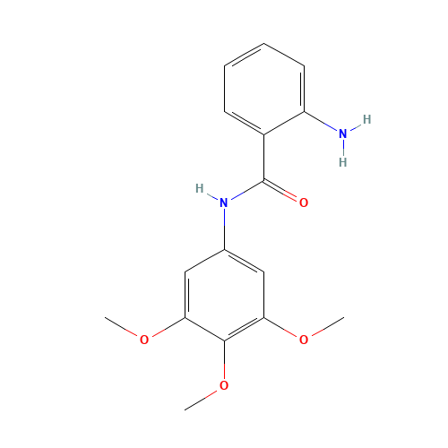 2-Amino-N-(3,4,5-trimethoxyphenyl)benzamide (CAS: 20878-51-7) - Related Chemical Product