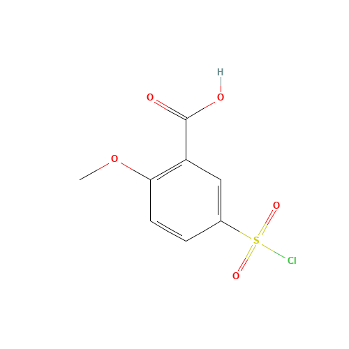 5-Chlorosulfonyl-2-methoxybenzoic acid (CAS: 51904-91-7) - Related Chemical Product