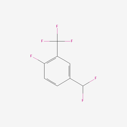 5-(Difluoromethyl)-2-fluorobenzotrifluoride (CAS: 1214364-78-9) - Related Chemical Product