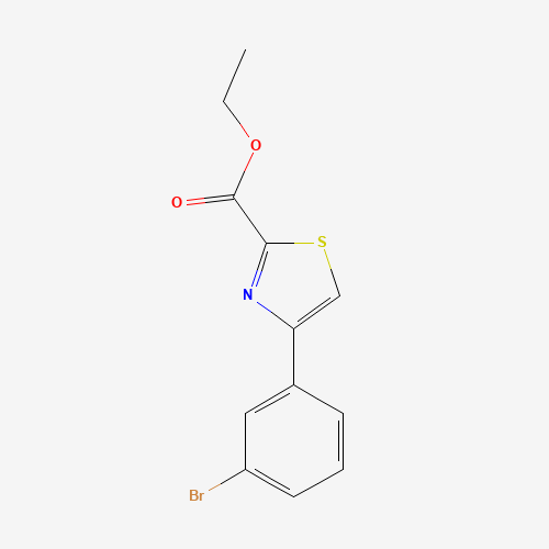 Ethyl 4-(3-bromophenyl)-1,3-thiazole-2-carboxylate (CAS: 871673-11-9) - Related Chemical Product