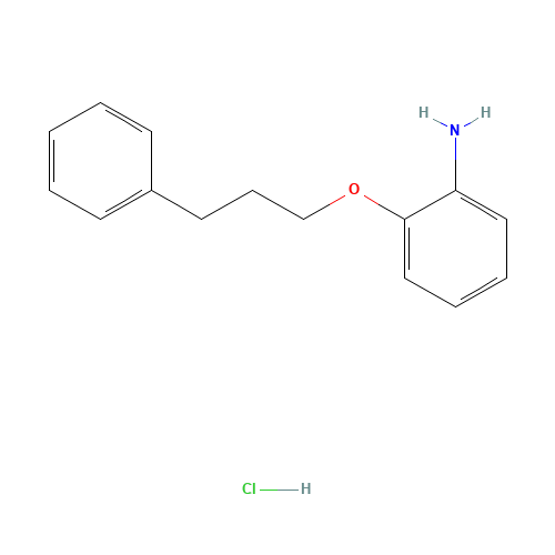 [2-(3-Phenylpropoxy)phenyl]amine hydrochloride (CAS: 108715-56-6) - Related Chemical Product