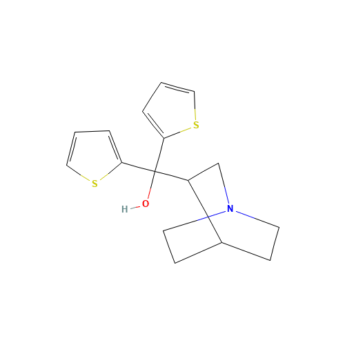 1-Azabicyclo[2.2.2]oct-3-yl(di-2-thienyl)methanol (CAS: 57734-75-5) - Related Chemical Product