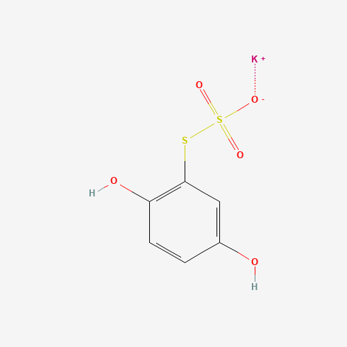 Potassium S-(2,5-dihydroxyphenyl) thiosulfate (CAS: 88891-36-5) - Related Chemical Product