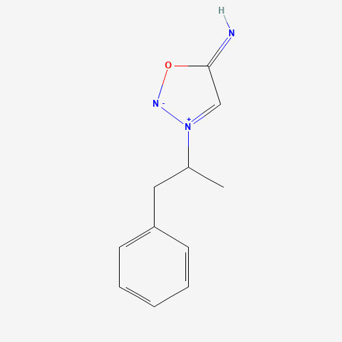 [3-(1-Phenylpropan-2-yl)-1,2,3-oxadiazol-3-ium-5-yl]azanide (CAS: 22293-47-6) - Related Chemical Product