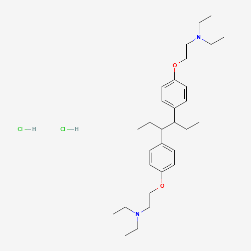 2,2'-[3,4-Hexanediylbis(4,1-phenyleneoxy)]-bis(N,N-diethylethanamine) (CAS: 69-14-7) - Related Chemical Product