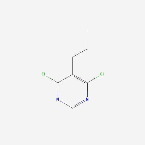 5-Allyl-4,6-dichloropyrimidine (CAS: 16019-31-1) - Chemical Structure and Molecular Formula 