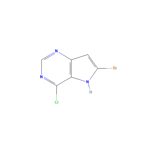 6-Bromo-4-chloro-5H-pyrrolo[3,2-d]pyrimidine (CAS: 1211536-93-4) - Related Chemical Product