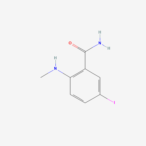 5-Iodo-2-(methylamino)benzamide (CAS: 660436-78-2) - Related Chemical Product