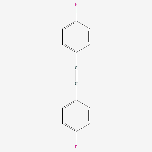 4,4'-Difluorodiphenylacetylene (CAS: 5216-31-9) - Chemical Structure and Molecular Formula 