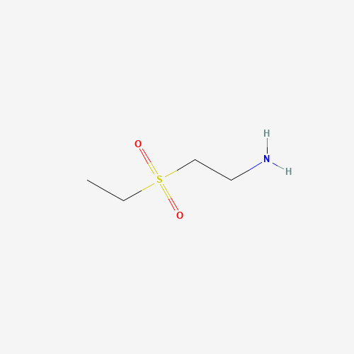 [2-(Ethylsulfonyl)ethyl]amine (CAS: 173336-82-8) - Chemical Structure and Molecular Formula 