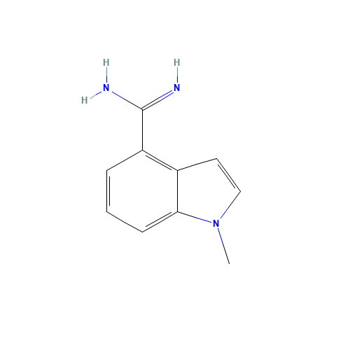 1-Methyl-1H-indole-4-carboximidamide hydrochloride (CAS: 1030422-66-2) - Related Chemical Product