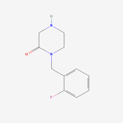 1-(2-Fluorobenzyl)piperazin-2-one hydrochloride (CAS: 893747-85-8) - Related Chemical Product