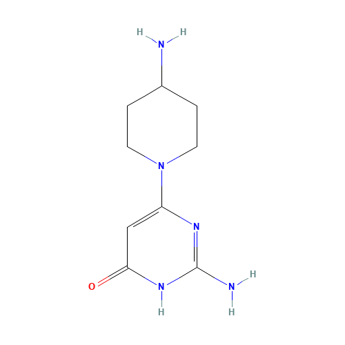 2-Amino-6-(4-aminopiperidin-1-yl)pyrimidin-4(3H)-one dihydrochloride (CAS: 1158247-58-5) - Related Chemical Product