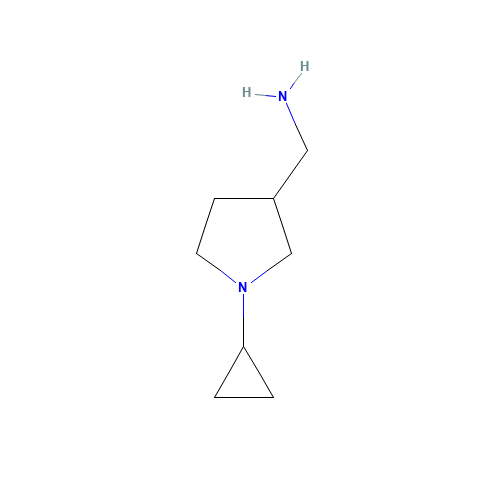 [(1-Cyclopropylpyrrolidin-3-yl)methyl]amine hydrochloride (CAS: 1017474-07-5) - Related Chemical Product