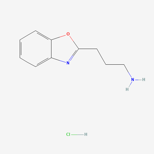 [3-(1,3-Benzoxazol-2-yl)propyl]amine hydrochloride (CAS: 76712-84-0) - Related Chemical Product