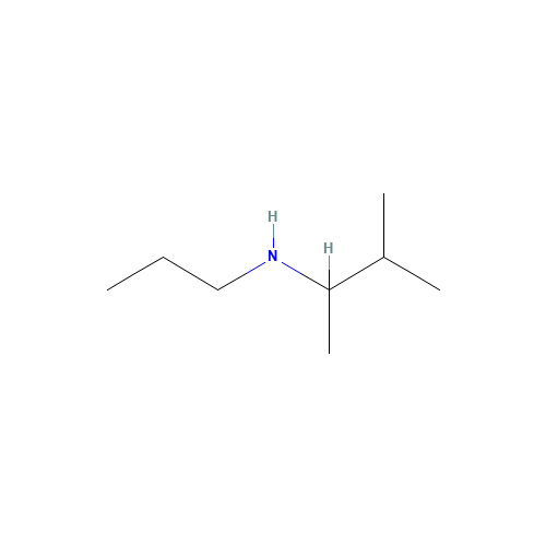 (1,2-Dimethylpropyl)propylamine hydrochloride (CAS: 39190-94-8) - Chemical Structure and Molecular Formula 