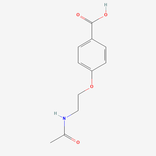 4-[2-(Acetylamino)ethoxy]benzoic acid (CAS: 297137-62-3) - Related Chemical Product