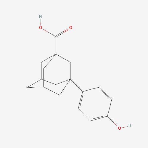 3-(4-Hydroxyphenyl)adamantane-1-carboxylic acid (CAS: 56531-55-6) - Related Chemical Product