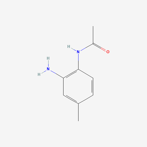 N-(2-Amino-4-methylphenyl)acetamide (CAS: 53476-34-9) - Chemical Structure and Molecular Formula 