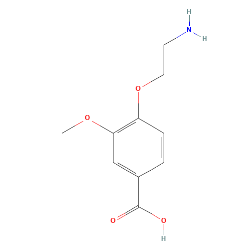 4-(2-Aminoethoxy)-3-methoxybenzoic acid (CAS: 1011408-00-6) - Related Chemical Product