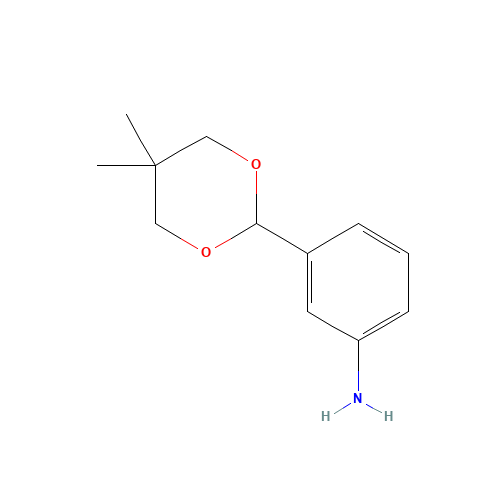 [3-(5,5-Dimethyl-1,3-dioxan-2-yl)phenyl]amine (CAS: 51226-12-1) - Related Chemical Product